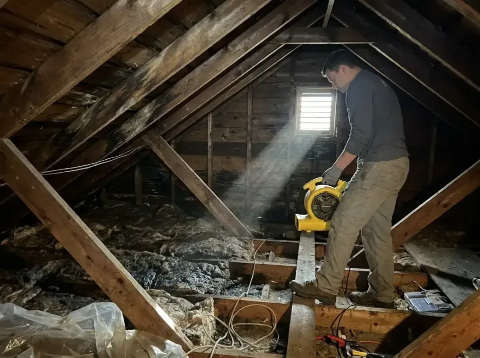 attic-water-damage-drying-proc-007 — frequently asked questions, Emergency Water Extraction & 24/7 Flood Response in Vista S…